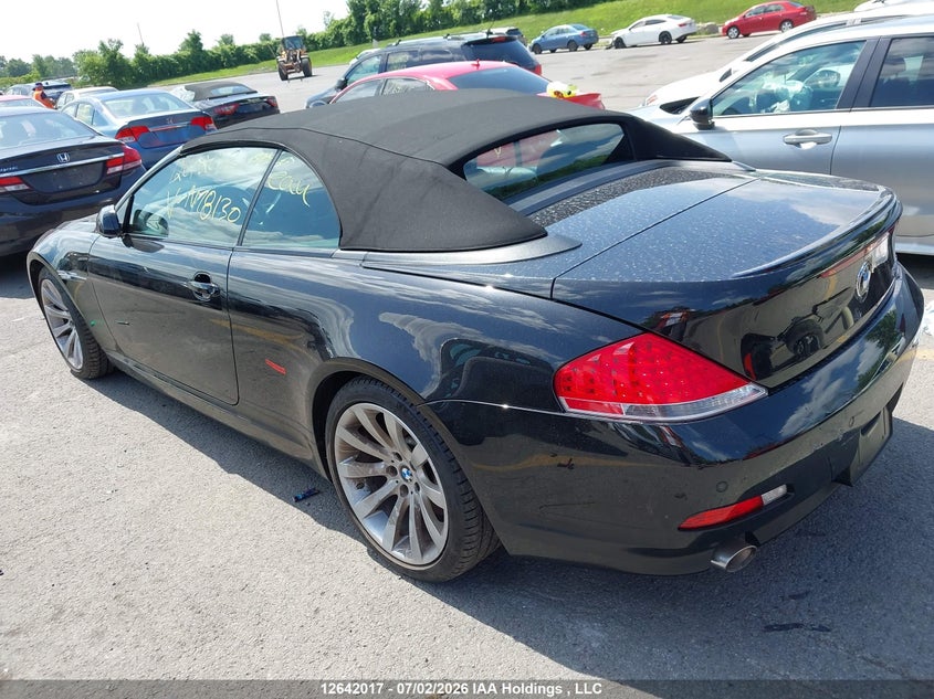 2006 BMW 6ER CABRIO 4.8L V-8 DOHC, VVT, 360HP