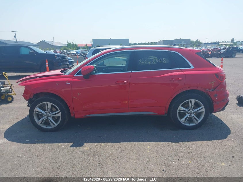 2020 AUDI Q3 SPORT UTILITY VEHICLE 2.0L I-4 DI, DOHC, VVT, TURBO, 228HP