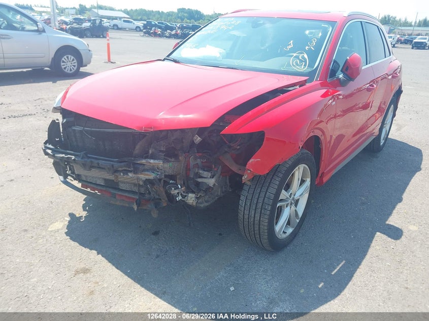 2020 AUDI Q3 SPORT UTILITY VEHICLE 2.0L I-4 DI, DOHC, VVT, TURBO, 228HP