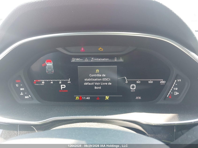 2020 AUDI Q3 SPORT UTILITY VEHICLE 2.0L I-4 DI, DOHC, VVT, TURBO, 228HP