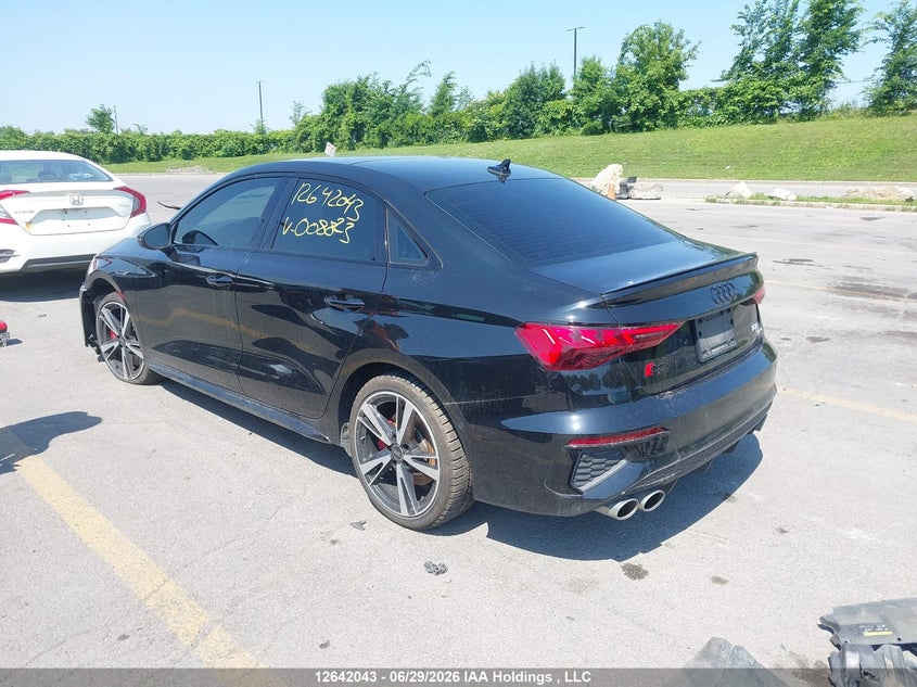 2024 AUDI S3 SEDAN 2.0L I-4 DI, DOHC, VVT, TURBO, 306HP