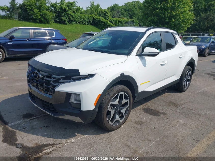 2024 Hyundai Santa Cruz Trend Awd, Water, IAAI, VIN 5NTJDDAF7RH093555 — photo 2
