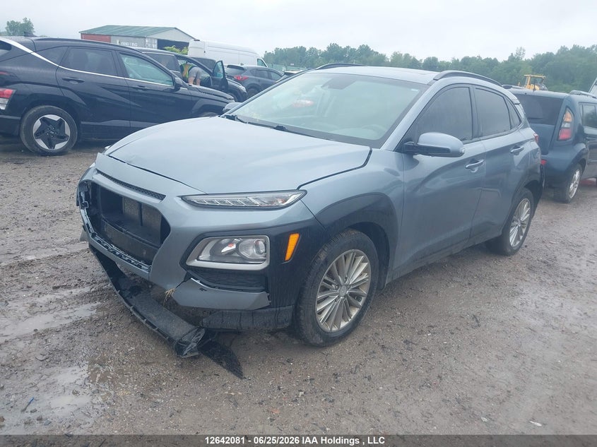 2019 Hyundai Kona Sel/Tech, Right Side, IAAI, VIN KM8K6CAA7KU259592 — photo 2