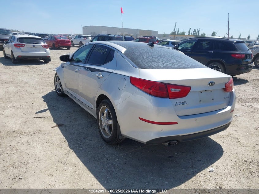 Vin: knagn4a77e5470598, lot: 3043099, kia optima ex 20143