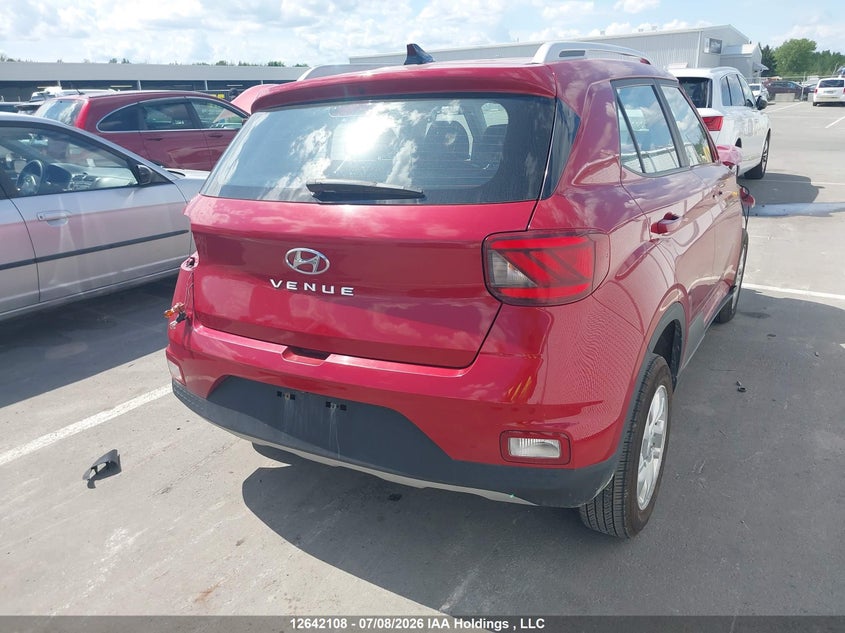 Vin: kmhrc8a37lu050960, lot: 3043110, hyundai venue sel/denim 20204