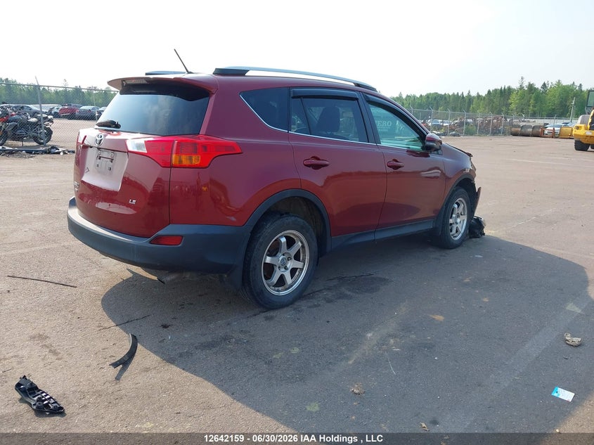 Vin: 2t3bfrev4fw394400, lot: 3043209, toyota rav4 le 20154