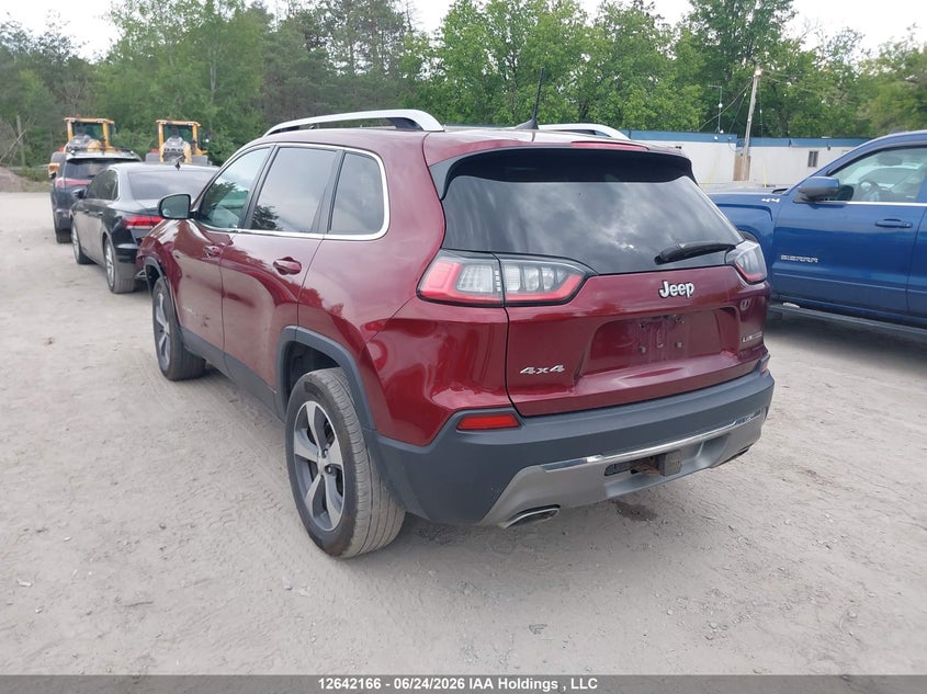 2019 Jeep Cherokee Limited VIN: 1C4PJMDX6KD226839 Lot: 12642166
