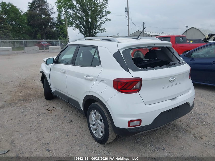 Vin: kmhrc8a3xsu386410, lot: 3043219, hyundai venue sel/limited 20253