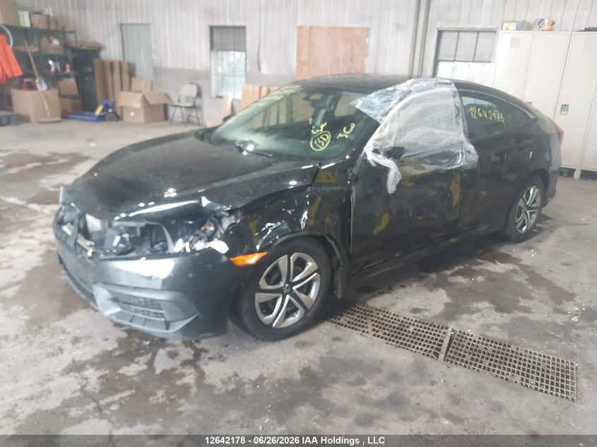 2017 Honda Civic, Left Side, IAAI, VIN 2HGFC2F52HH004107 — photo 2