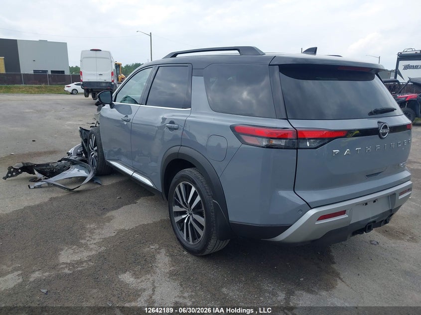 Vin: 5n1dr3df2rc265744, lot: 3043239, nissan pathfinder platinum 20243