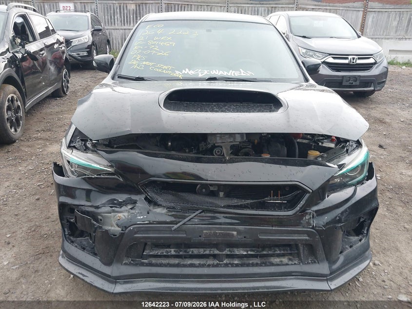 2021 SUBARU WRX STI SEDAN 2.5L H-4 DOHC, VVT, TURBO, 310HP