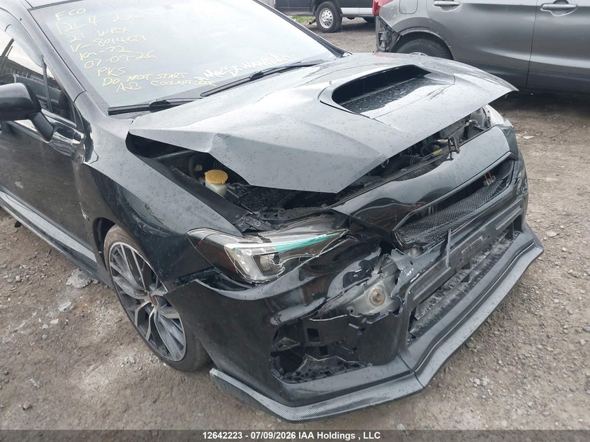 2021 SUBARU WRX STI SEDAN 2.5L H-4 DOHC, VVT, TURBO, 310HP