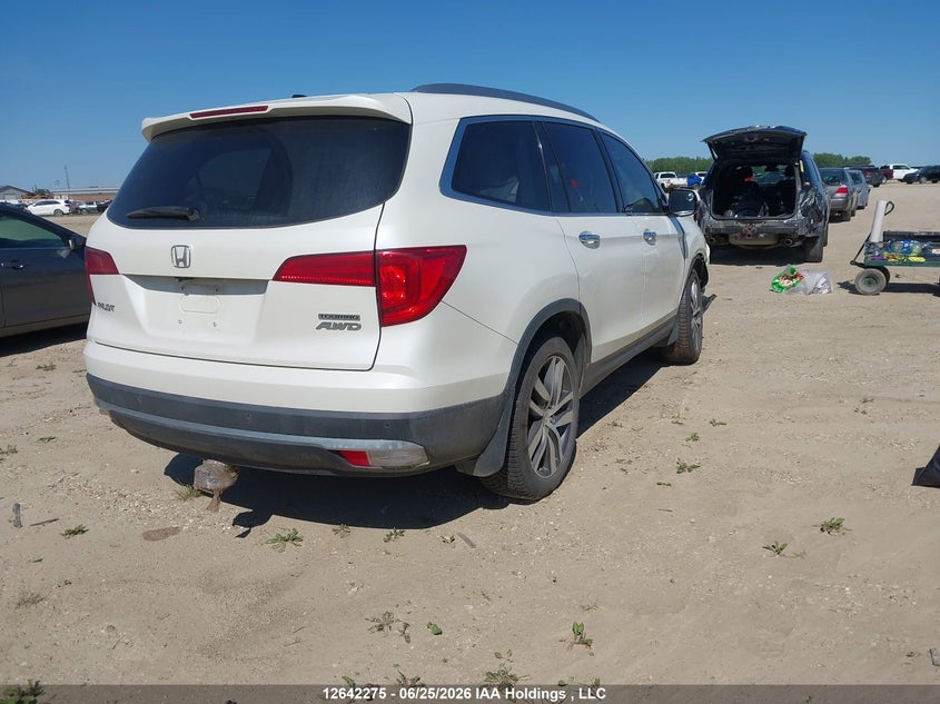 Vin: 5fnyf6h96hb508803, lot: 3043330, honda pilot touring 20174