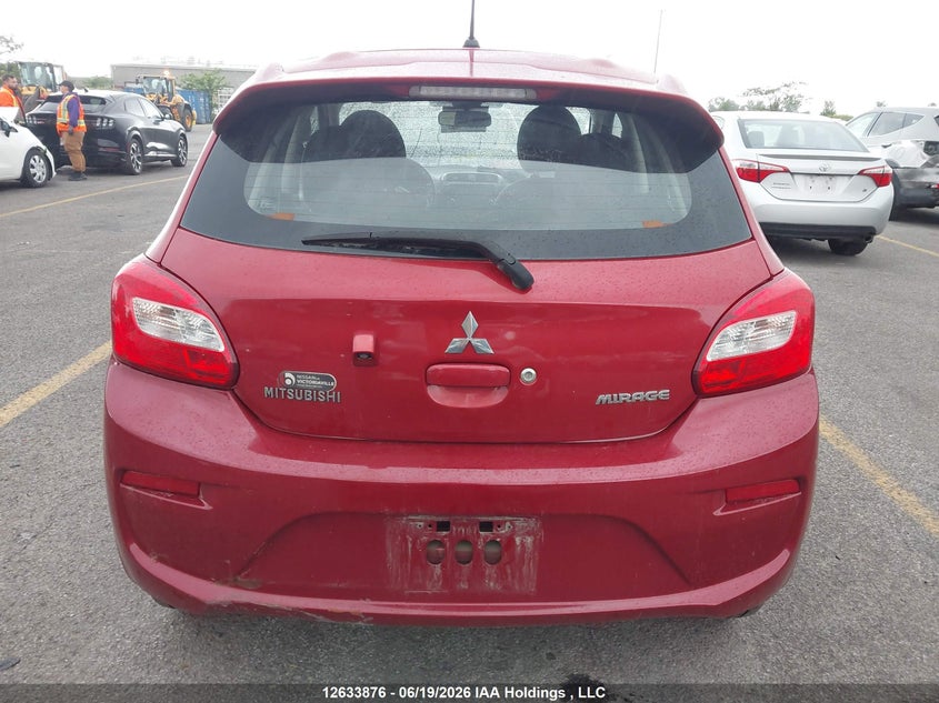 2018 Mitsubishi Mirage Es VIN: ML32A3HJ2JH006876 Lot: 12633876X