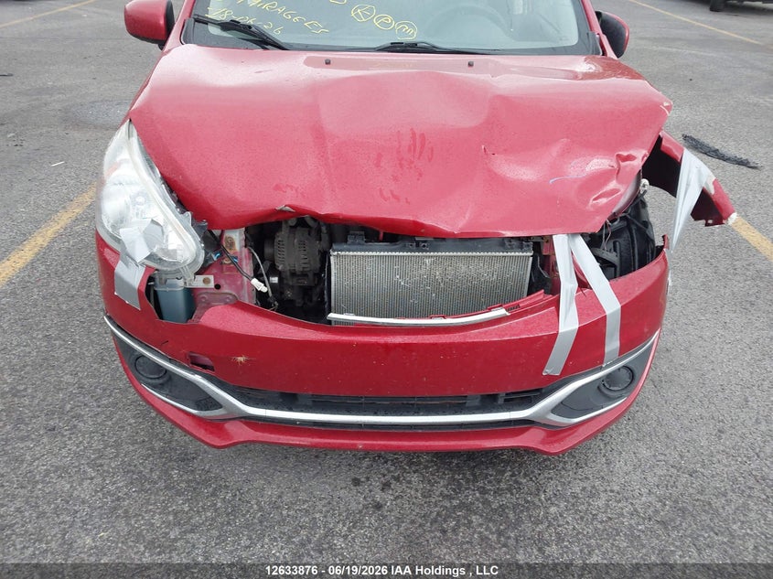 2018 Mitsubishi Mirage Es VIN: ML32A3HJ2JH006876 Lot: 12633876X