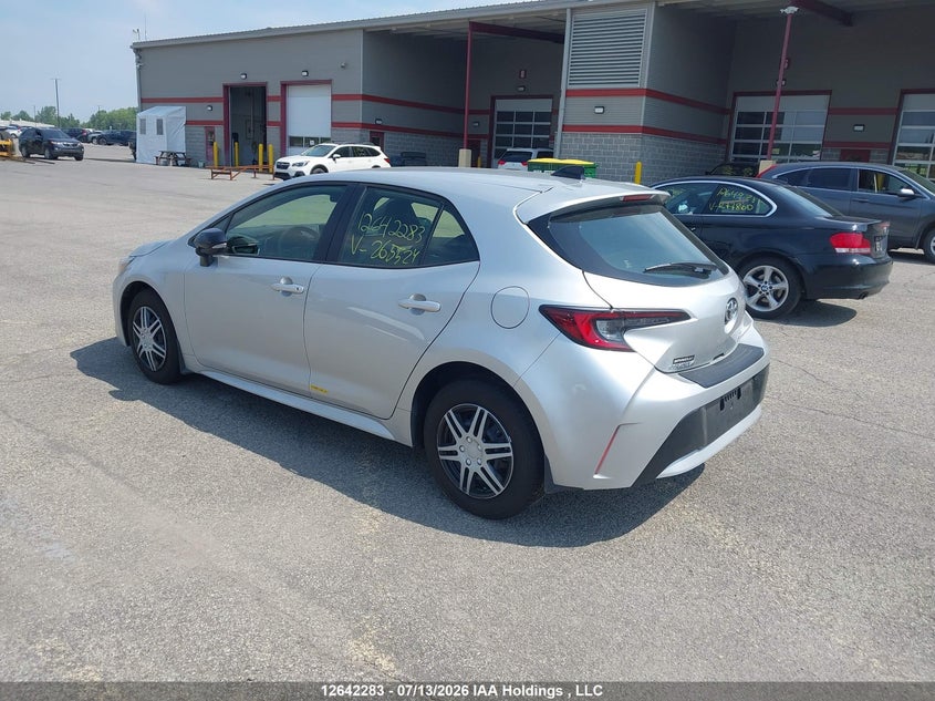 Vin: jtnk4mbe3t3265524, lot: 3043351, toyota corolla cvt 20263