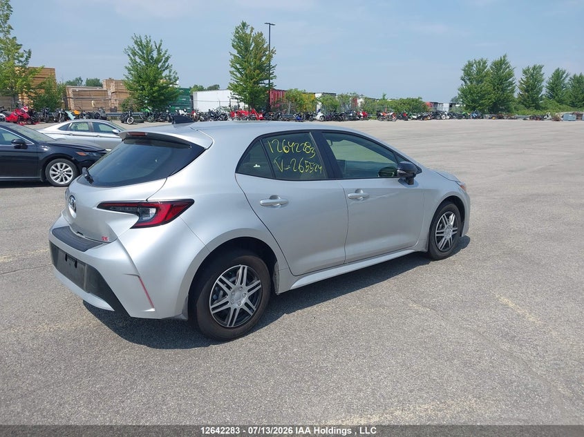Vin: jtnk4mbe3t3265524, lot: 3043351, toyota corolla cvt 20264
