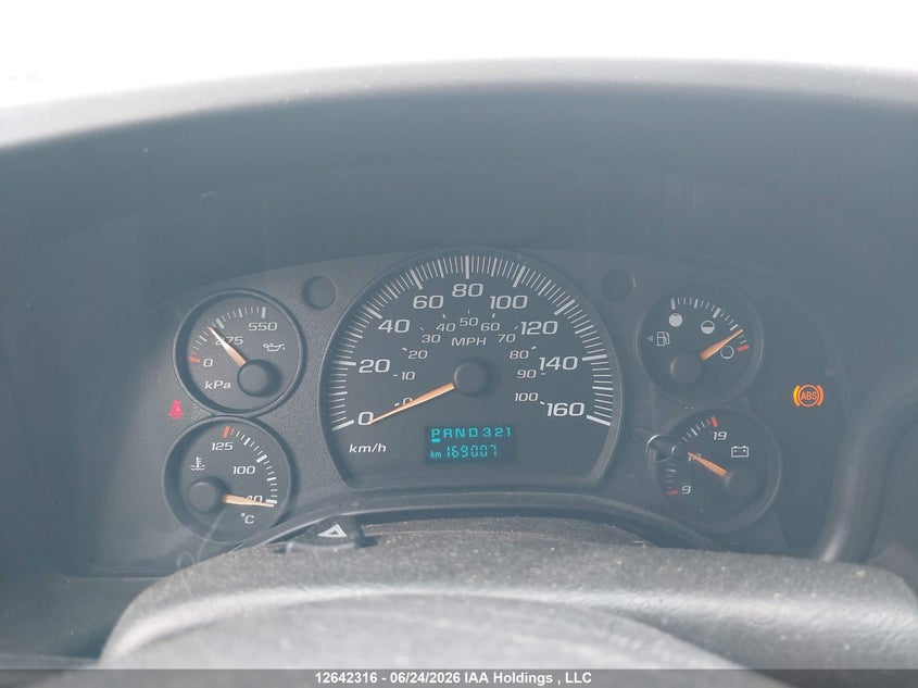 2007 CHEVROLET EXPRESS VAN 4.8L V-8 285HP