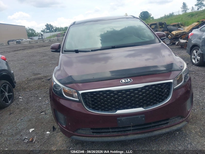 2017 KIA SEDONA VAN 3.3L V-6 DI, DOHC, VVT, 276HP