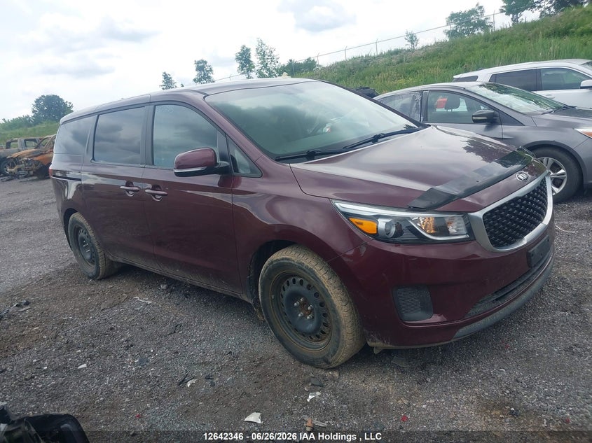 2017 KIA SEDONA VAN 3.3L V-6 DI, DOHC, VVT, 276HP