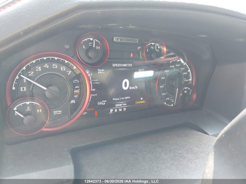 2016 RAM 1500 PICKUP 5.7L V-8 VVT, 395HP