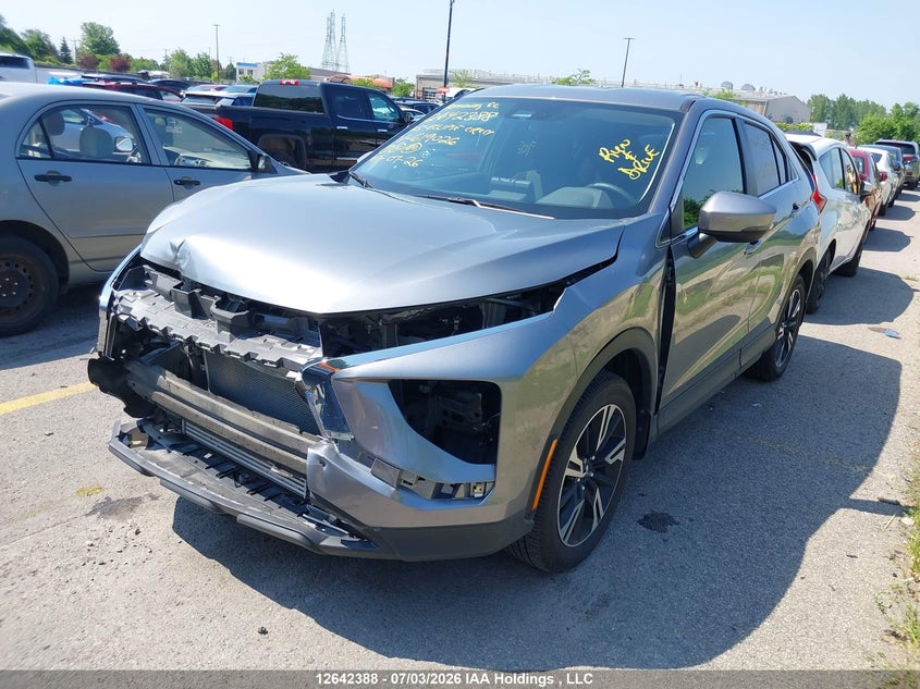 2025 Mitsubishi Eclipse Cross, Удар спереди, IAAI, VIN JA4ATVAA9SZ619026 — фото 2
