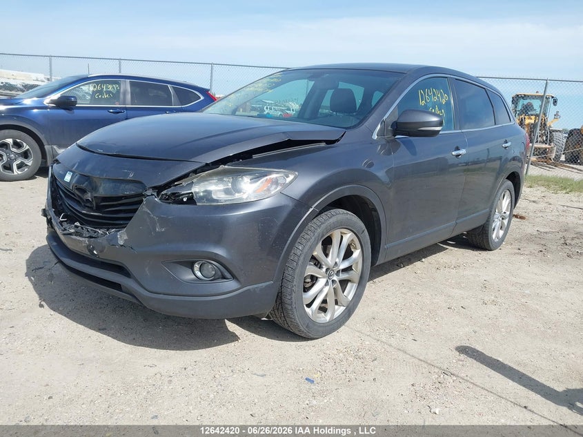 Vin: jm3tb3da1d0424053, lot: 3043490, mazda cx-9 grand touring 20132