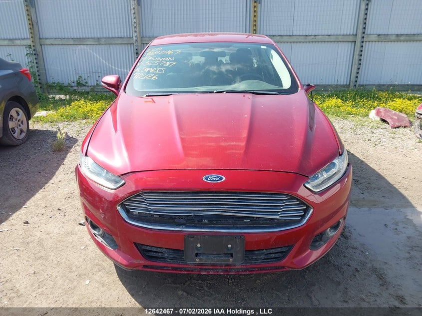 2014 Ford Fusion Se VIN: 3FA6P0H94ER325787 Lot: 12642467