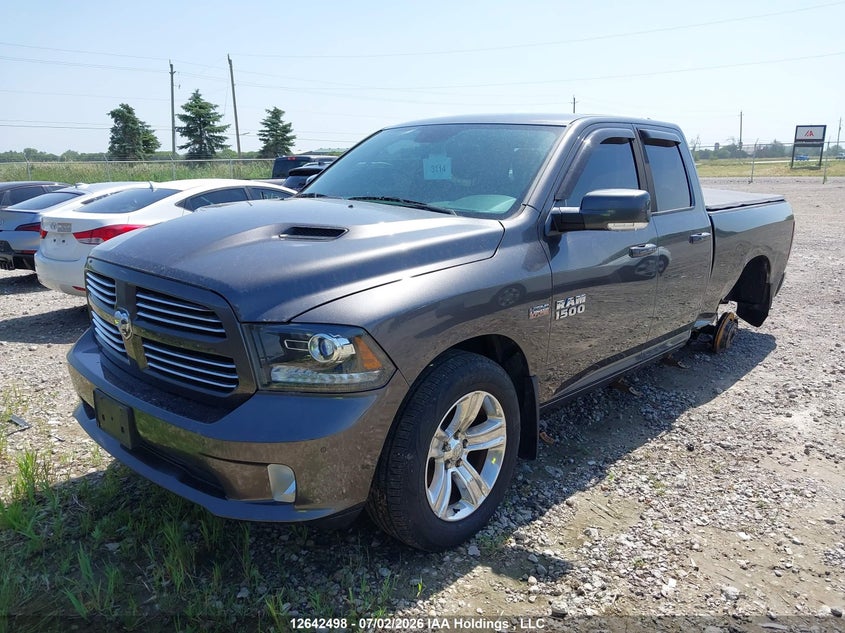 2017 RAM 1500, Left Side, IAAI, VIN 1C6RR7HT3HS515084 — photo 2