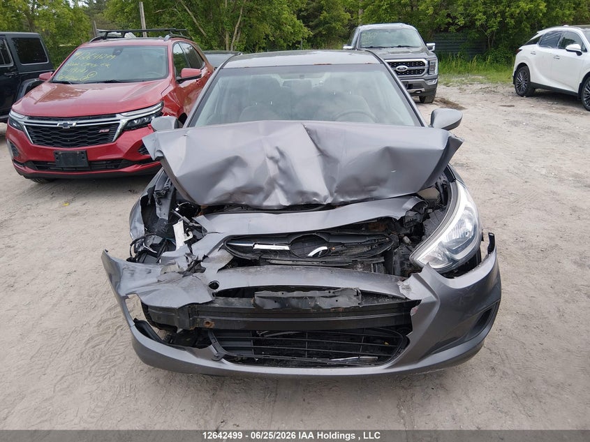 2015 HYUNDAI ACCENT SEDAN 1.6L I-4 DI, DOHC, VVT, 138HP