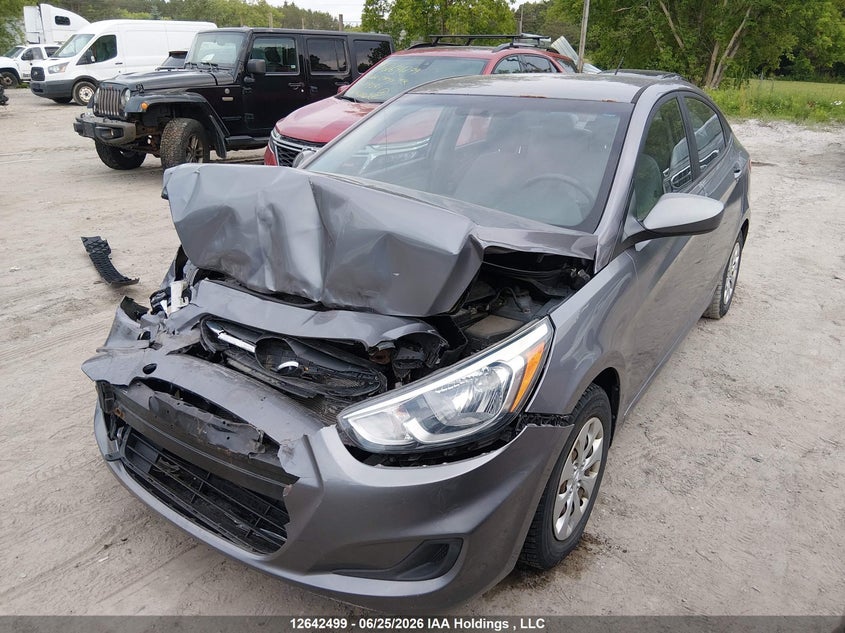 Vin: kmhct4ae2fu827744, lot: 3043569, hyundai accent gls 20152