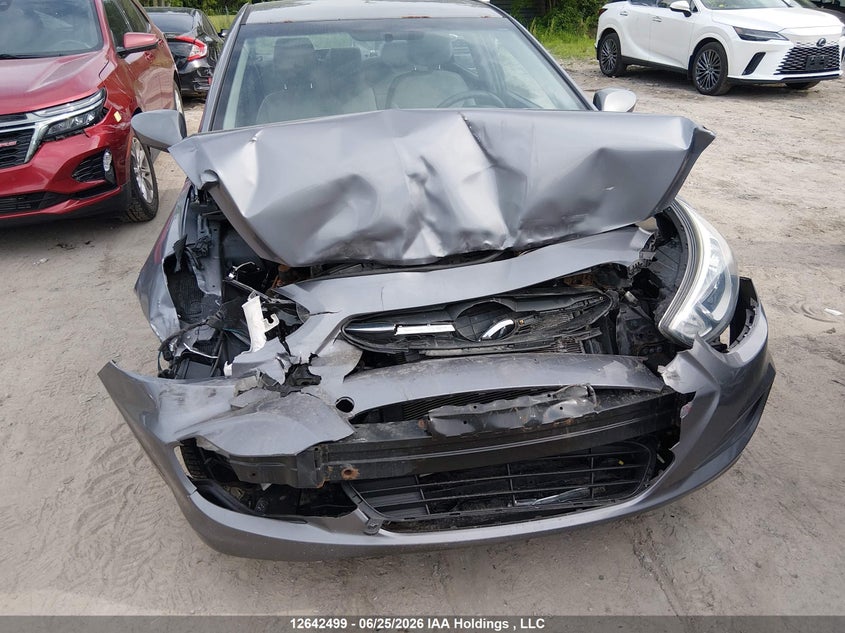 2015 HYUNDAI ACCENT SEDAN 1.6L I-4 DI, DOHC, VVT, 138HP
