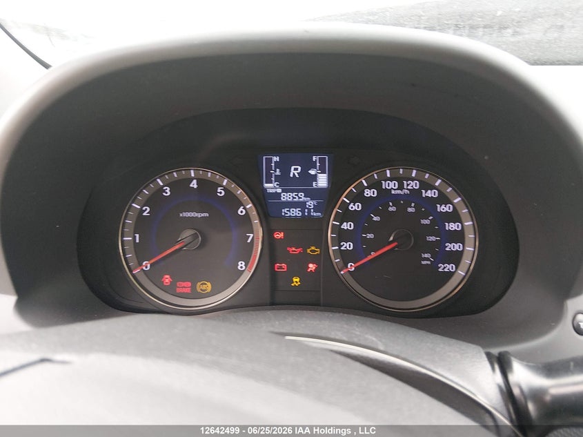 2015 HYUNDAI ACCENT SEDAN 1.6L I-4 DI, DOHC, VVT, 138HP