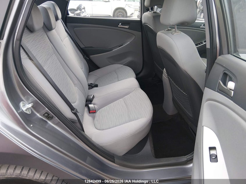 2015 HYUNDAI ACCENT SEDAN 1.6L I-4 DI, DOHC, VVT, 138HP