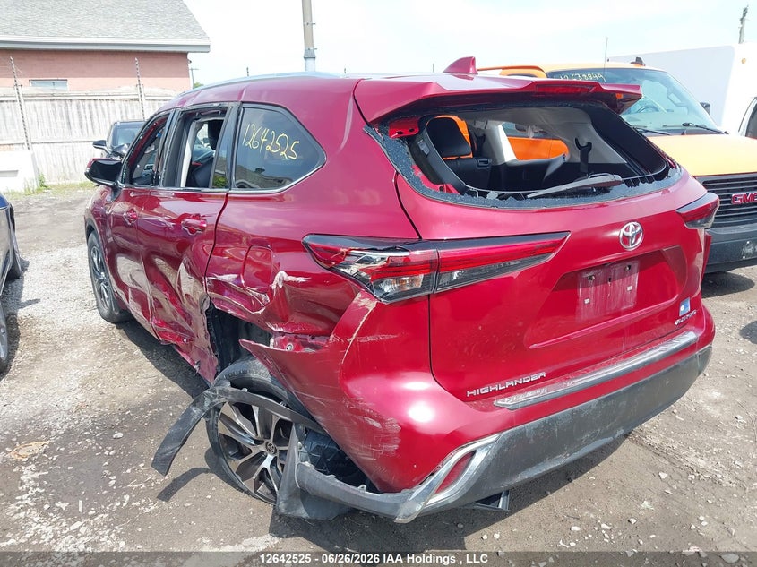 Vin: 5tdgzrbh1ls521497, lot: 3043597, toyota highlander xle 20203