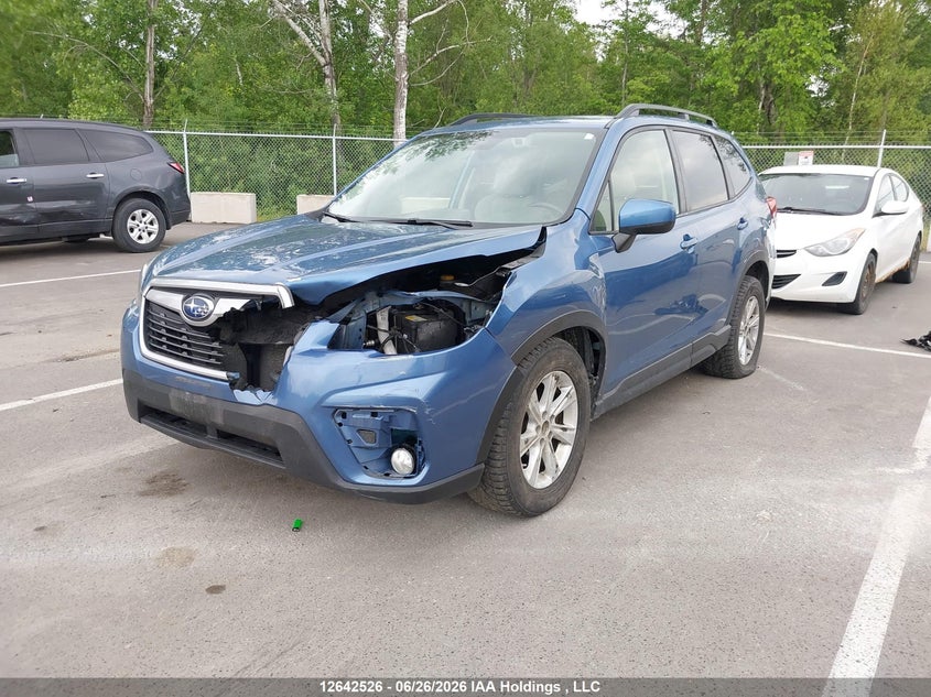 2019 Subaru Forester, Удар спереди, IAAI, VIN JF2SKEGC4KH588734 — фото 2