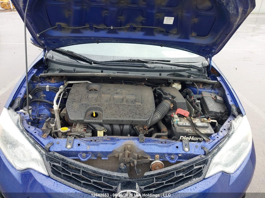 2015 TOYOTA COROLLA SEDAN 1.8L I-4 DOHC, VVT, 132HP