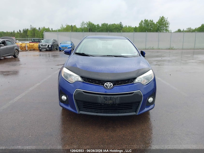 2015 TOYOTA COROLLA SEDAN 1.8L I-4 DOHC, VVT, 132HP