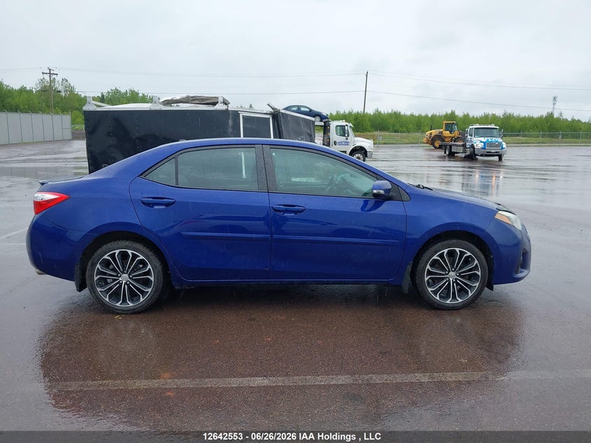 2015 TOYOTA COROLLA SEDAN 1.8L I-4 DOHC, VVT, 132HP