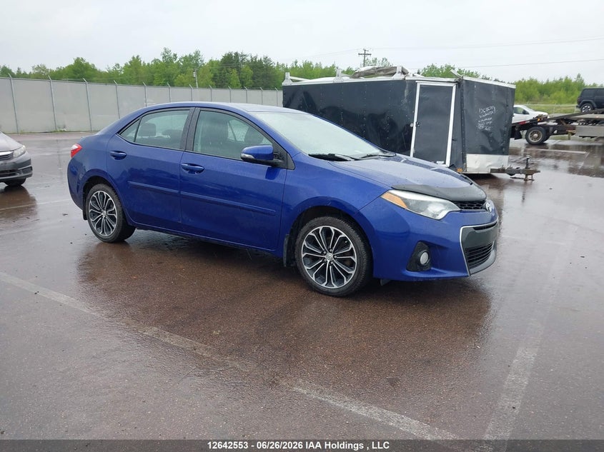 2015 TOYOTA COROLLA SEDAN 1.8L I-4 DOHC, VVT, 132HP