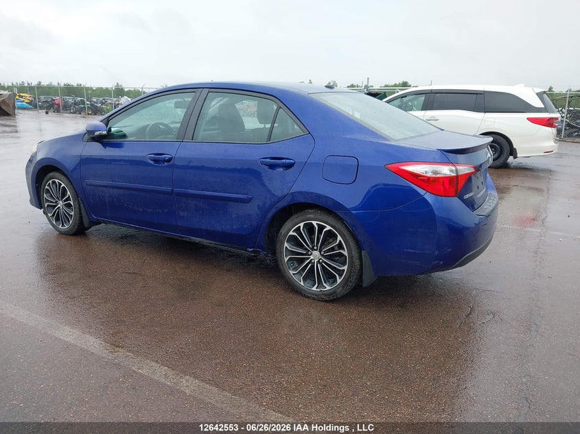 2015 TOYOTA COROLLA SEDAN 1.8L I-4 DOHC, VVT, 132HP