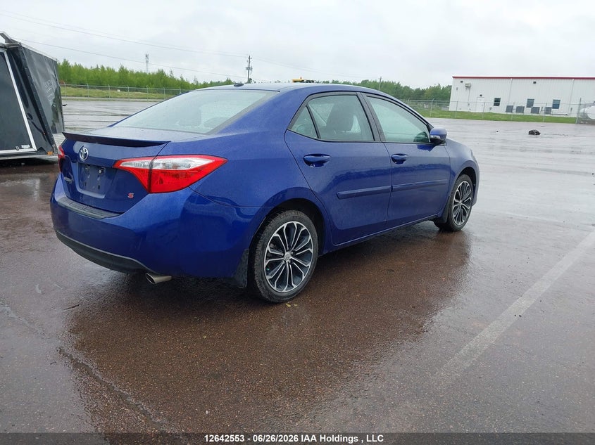 2015 TOYOTA COROLLA SEDAN 1.8L I-4 DOHC, VVT, 132HP