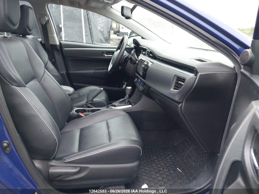 2015 TOYOTA COROLLA SEDAN 1.8L I-4 DOHC, VVT, 132HP