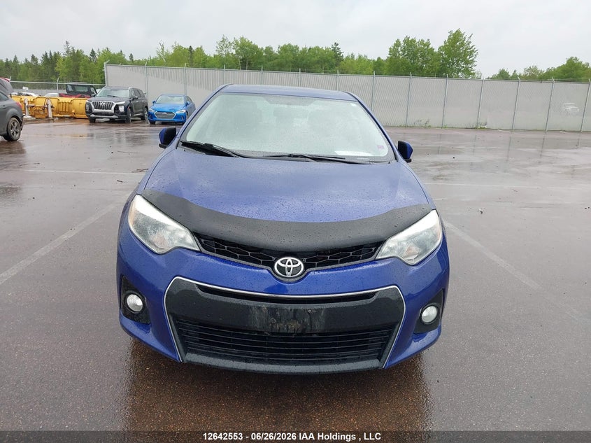2015 TOYOTA COROLLA SEDAN 1.8L I-4 DOHC, VVT, 132HP