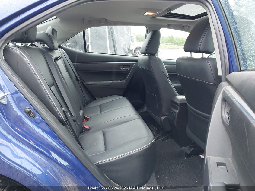 2015 TOYOTA COROLLA SEDAN 1.8L I-4 DOHC, VVT, 132HP