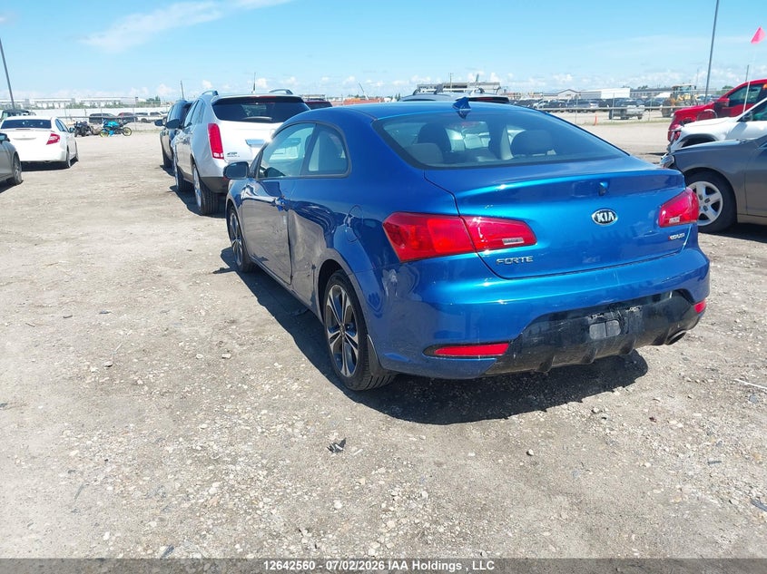 Vin: knafx6a83e5254659, lot: 3043634, kia forte koup 2.0l ex 20143
