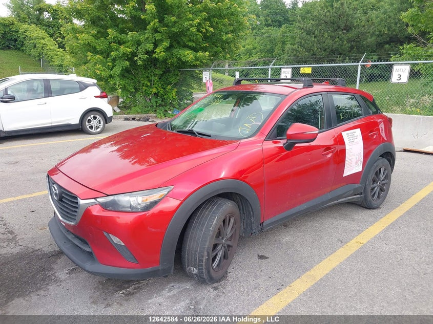 Vin: jm1dkbc73g0105173, lot: 3043661, mazda cx-3 gs 20162