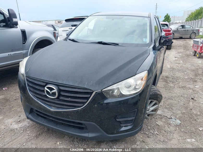 2016 Mazda CX-5, Left Front, IAAI, VIN JM3KE2BE0G0664475 — photo 2