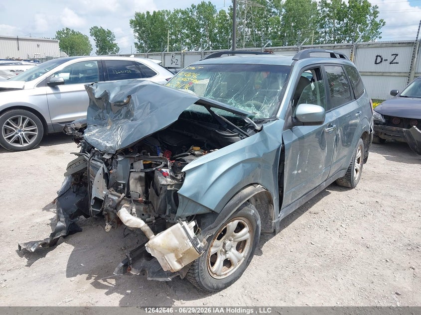 2010 Subaru Forester, По кругу, IAAI, VIN JF2SH6CC4AH711196 — фото 2