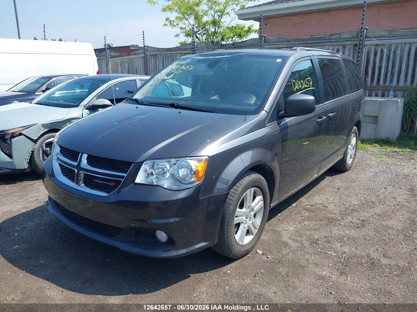 2019 Dodge Caravan, Front, IAAI, VIN 2C4RDGDG4KR766771 — photo 2